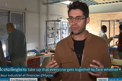 Hycco appears on France 3 Occitanie